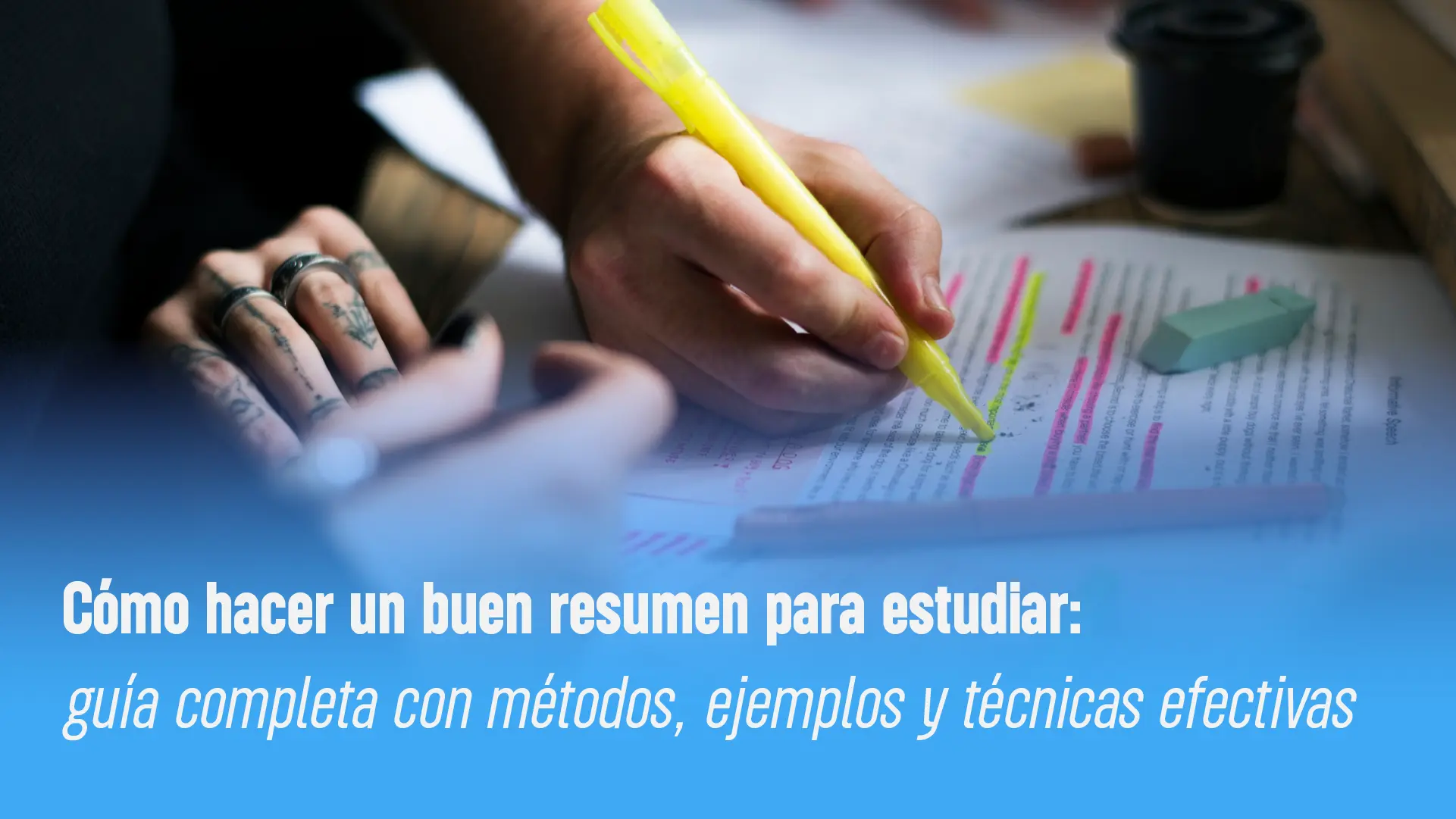 Cómo hacer un buen resumen para estudiar