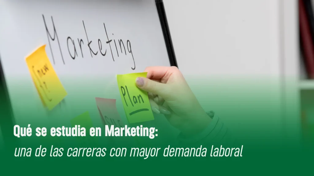 Qué se estudia en Marketing - Instituto SABER