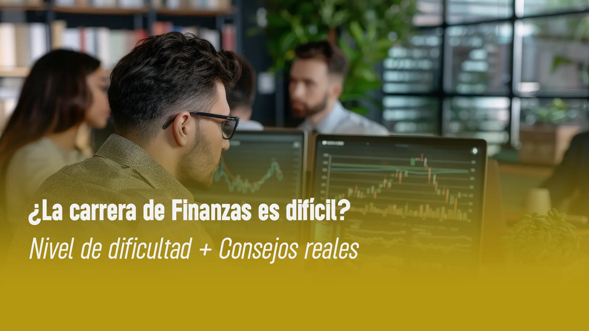 Carrera de Finanzas es difícil - Instituto SABER